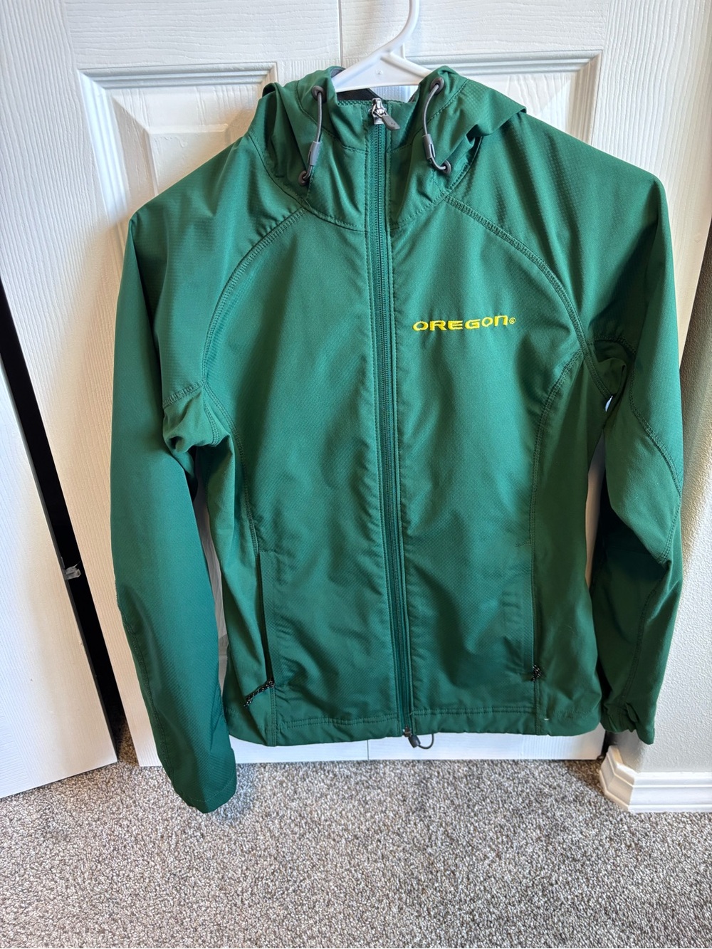 Oregon Green Hooded shell Jacket
